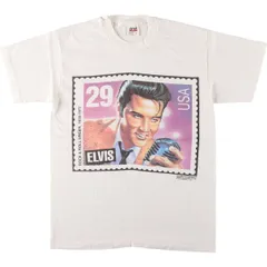 古着 90年代 アンビル anvil ELVIS PRESLEY エルヴィスプレスリー バンドTシャツ バンT USA製 メンズL相当 ヴィンテージ/eaa572194