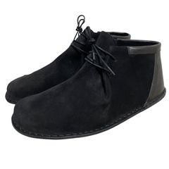 定価50,600円 COMME DES GARÇONS HOMME VIBAe JTree Suede Boots HN-K104 BLACK 29cm 29.5cm GARCONS コムデギャルソンオム 29.0cm スウェード スエード ブーツ ブラック