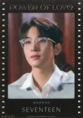 【中古】キャラカード ウォヌ 映画化記念特製クリアカード 「SEVENTEEN POWER OF LOVE ： THE MOVIE」 前売券特典