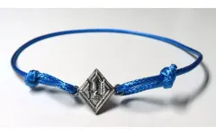 【中古】アクセサリー(非金属) 黒崎蘭丸(ブルー) コードブレスレット 「劇場版 うたの☆プリンスさまっ♪ TABOO NIGHT XXXX」 通信販売グッズ購入特典