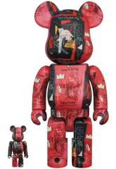 【新品未開封】 BE@RBRICK ベアブリック Andy Warhol JEAN MICHEL BASQUIAT #1 100% 400%のサムネイル