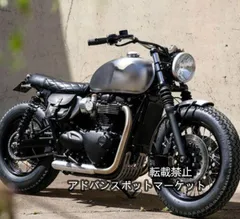 トライアンフ ボンネビル スラクストン900 タンク 黒 キャブ車用 トライアンフ スラクストン900 キャブ車用 純正ガソリンタンク