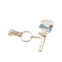 [スリーカラット] PEANUTS バッグキークリップ シェル・スヌーピー 全3種類 SNOOPY スヌーピー キークリップ キーホルダー バッグチャーム (シェル・スヌーピーリボン) [シェル・スヌーピーリボン]