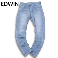 EDWIN エドウィン JMH32C ジャージーズ★ USED加工 ストレッチ スリム デニム パンツ ジーンズ Sz.M メンズ 日本製