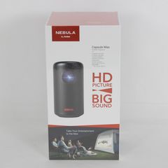 【新品未開封】Anker Nebula Capsule Max D2423511 ブラック モバイルプロジェクター アンカー ネビュラ カプセル マックス 本体