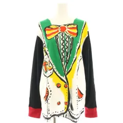 ツモリチサト TSUMORI CHISATO Tシャツ カットソー 長袖 ジャケットデザインプリント 2 黒 ブラック 白 ホワイト 緑 グリーン TC21SJJ049 /HNのサムネイル