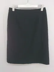 ◇ ◎ ●未使用● COMME CA ISM コムサイズム サイドジップ 膝丈 タイト スカート サイズ11 ブラック レディース P  【中古】 【1210110003368】のサムネイル
