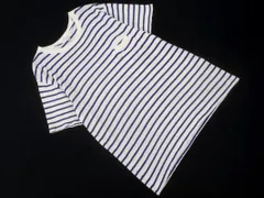 BEAUTY & YOUTH ビューティ&ユース ユナイテッドアローズ ボーダー 半袖 カットソー sizeM/白ｘ紺 ■◆ メンズ