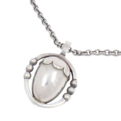 ジョージジェンセン 2004年ヘリテージコレクション 925 イヤー ネックレス ジョージジェンセン Georg Jensen ネックレス イヤーペンダント
