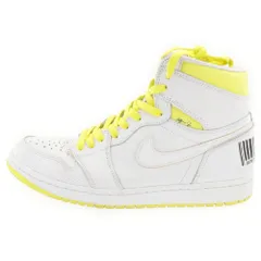 NIKE (ナイキ) AIR JORDAN 1 RETRO HIGH OG FIRST CLASS FLIGHT エアジョーダン1 ファーストクラス ハイカットスニーカー ホワイト/イエロー US10/28cm 555088-170