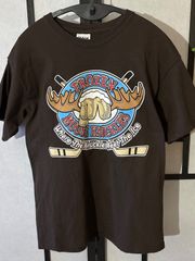 超希少　ムースナックルズ   MOOSE KNUCKLES　Tシャツ　企業　アイスクリーム　ヴィンテージ
