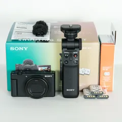 【ほぼ未使用】ZV-1 M2 (ZV-1ii)シューティンググリップキット 新品)SONY (ソニー) VLOGCAM ZV-1 II シューティンググリップ