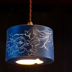 ナショナル｜National｜シーリングライト｜昭和レトロ｜ガラス調