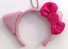 【中古】キーホルダー ハローキティ(ピンク) 「サンリオキャラクターズ シークレットミニカチューシャ P2」