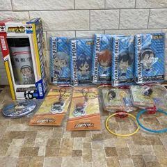 【非売品】11点セット 弱虫ペダル まとめ売り セット タンブラー クリアマスコット ミニフィギュア つながるチャーム 箱根学園 缶バッジ ナンジャタウン ローソン