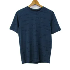 アンダーアーマー 半袖Ｔシャツ スポーツウエア トレーニングウエア トップス メンズ SMサイズ ネイビー系 UNDER ARMOUR 【中古】