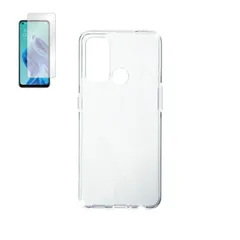 即日出荷 保護フィルムセット OPPO Reno5 A A101OP・A103OP・CPH2199/Y!mobile・楽天モバイル・MVNOスマホ（SIMフリー端末） 無地ケース クリア ソフトケース 保護フィルム 保護フィルム 光沢 保護シート 