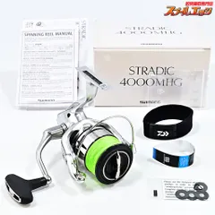 SHIMANO - 【中古/極上品】 シマノ 19 ストラディック 4000MHG   /O017M 美品 SHIMANO シマノ 19ストラディック4000MHG リール ライン付