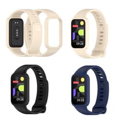 新品未使用 送料無料 Xiaomi Smart Band 9 Active / Redmi Smart Band 3 バンド シンプル 交換用 TPUシリコン バンド スマートウォッチ 交換ベルト シャオミ 時計ベルト リストバンド 替え メンズ レディース