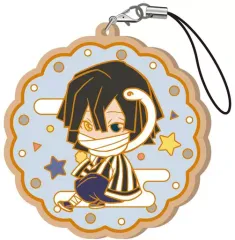 【中古】雑貨 伊黒小芭内 「鬼滅の刃 とじコレ ～クッキー～ラバーストラップ Vol.3 B」