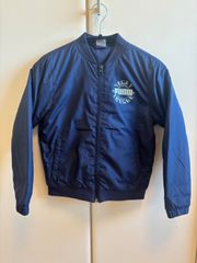 【used】キッズ　プーマジャンパー　ネイビー