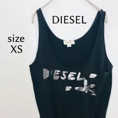 【美品】ディーゼル サロペット XS 黒  ポケット付き 希少 綿 カジュアル 伸縮性 ブラック