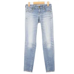 SOMETHING NEOJEAN サムシング SDN310 USED加工★ ストレッチ スキニー デニム パンツ ジーンズ Sz.24 レディース 日本製