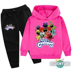 キャットナップ 長袖 パーカー 100 110 120 130 140 150 160 濃いピンクローズ 女の子 スマイリングクリッターズ 服 キッズ 子供 ポピープレイタイム c5