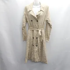 ◇ ⊂ Avan Lily アヴァンリリィ スプリングコート 薄手 長袖 トレンチコート サイズフリー ベージュ レディース E  【1411210001302】のサムネイル
