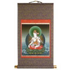 仏画 掛軸 「観音菩薩」模表装 ご供養に 護持仏 現世利益のほとけさま 新品