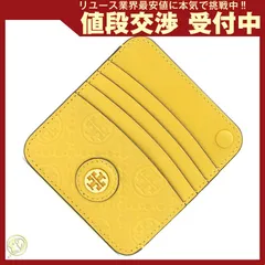  トリーバーチ カードケース 79385 イエロー レザー