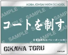 【中古】シール・ステッカー 及川徹(コートを制す) 「ハイキュー!! フォト風メタルステッカーコレクション-お天気版権 第二弾-」