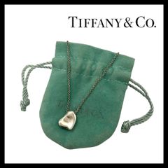 Y【TIFFANY&Co.】フルハート ネックレス ELSA PERETTI/エルサ ペレッティ SV925 SILVER/シルバー 総重量約3.9g ペンダント ティファニー (54715A2a)