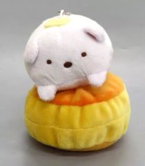 [중고] 잡화 시로 쿠마 볼 체인 핫 케이크가되고 봉제 인형 [스미코 구라시]