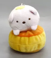 【中古】雑貨 しろくま ボールチェーン付きホットケーキになりきりぬいぐるみ 「すみっコぐらし」