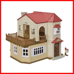 】 ハー51 STマーク認証 -屋根裏はひみつのお部屋- 3歳以上 赤い屋根の大きなお家 おもちゃ ドールハウス 【 Sylvanian お家 Families エポック社 シルバニアファミリー EPOCH