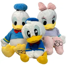 ディズニー100周年　超超BIG DXぬいぐるみ ドナルドダック デイジーダック　＆その他１点