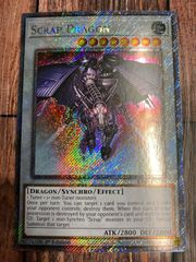 遊戯王　 英語版 スクラップ・ドラゴン プラチナシークレットレア