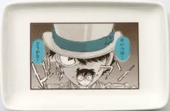 【中古】皿・ボウル 江戸川コナン＆怪盗キッド ミニプレート 「名探偵コナン×3COINS」
