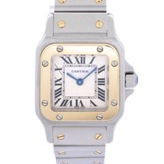 カルティエ Cartier サントス ガルベ W20012C4 Cartier Santos  クォーツ 腕時計 レディース 白