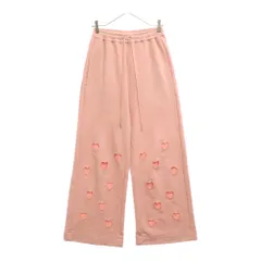 MAISON SPECIAL (メゾンスペシャル ) Many Heart Cutouts Sweatpants メニーハート カットアウト スウェットパンツ ピンク レディース 21242465312のサムネイル