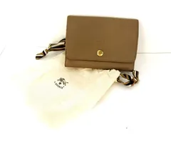 極美品【 IL BISONTE・イルビゾンテ】 レザー　本革　財布　コンパクトウォレット　サイズ（10×13cm）保存袋付属