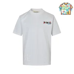 【今日WTO】Maison Margielaメゾンマルジェラスプラッシュアルファベットプリント半袖 -BY11