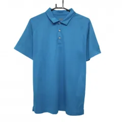 【美品】プーマ 半袖ポロシャツ ブルー DRYCELL メンズ US-S ゴルフウェア PUMA
