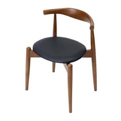 美品】エルボーチェア スクエア リプロダクト チェア ハンス