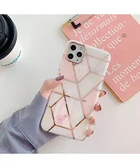 lili i-Blason風 大理石 ケース 韓国 可愛い アイフォンケース おしゃれ 携帯 iphone カバー かわいい インスタ 人気 話題 スマホケース 女性向け iPhonecase 耐衝撃 綺麗 (iPhone15 ピンク)