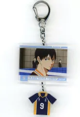 【中古】キーホルダー 影山飛雄(ユニフォーム) 「ハイキュー!!×カラオケまねきねこ2025 2連アクリルキーホルダー」