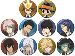 【新品】バッジ・ビンズ 【ボックス】家庭教師ヒットマンREBORN! 描き下ろし 玉座ver. トレーディングメタリック缶バッジ