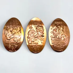 ディズニー スーベニアメダル アナ雪 チップ&デール ドナルドダック【392】