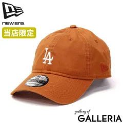 当店限定モデル 正規取扱店 NEW ERA キャップ メンズ レディース 深め ブランド ニューエラ 帽子 別注 920 GLRA NEYYAN MID LOGO ドジャースラストオレンジ